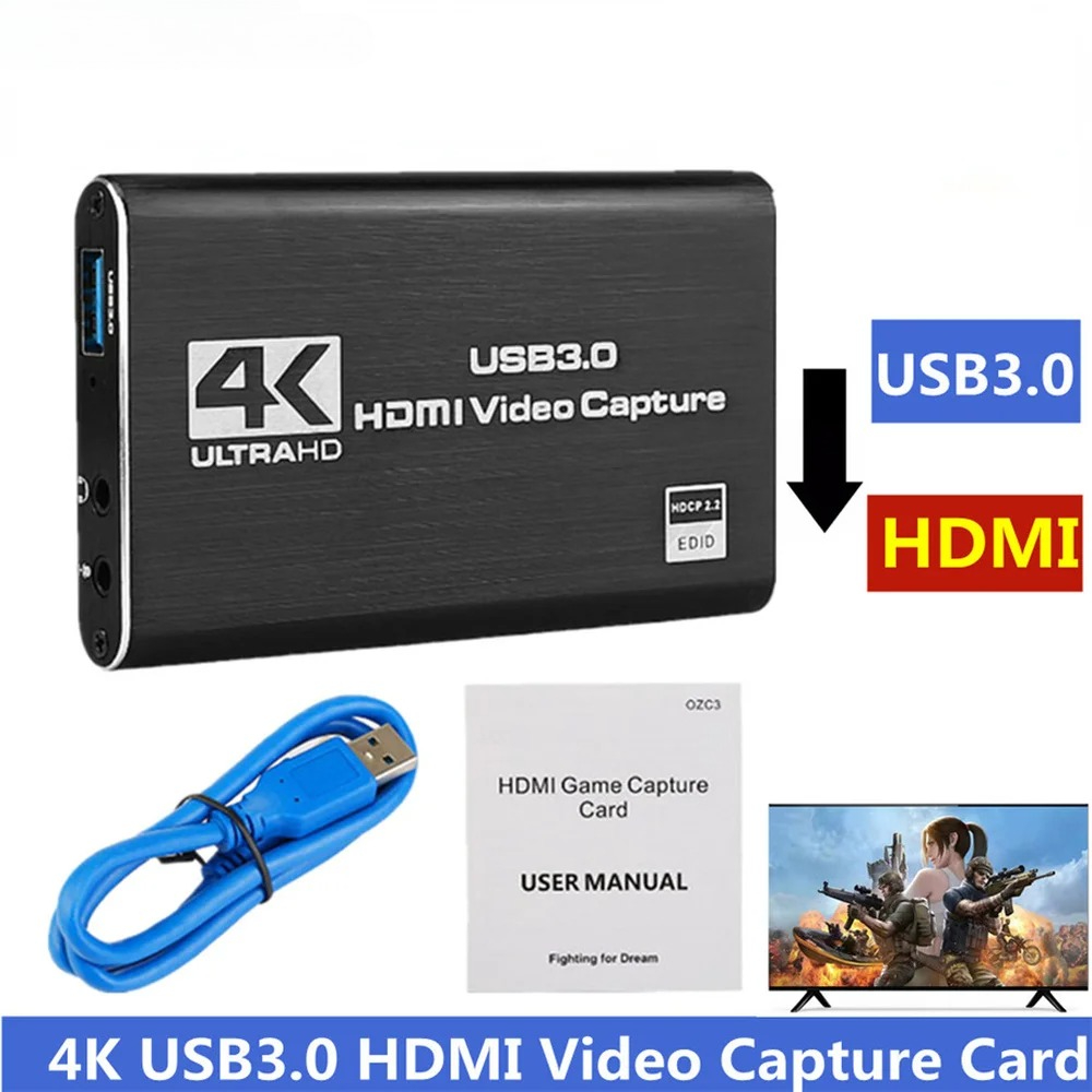 Monitor Portable Usb - بطاقة التقاط فيديو USB 3.0 بدقة
