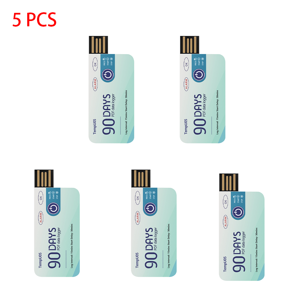 Monitor Portable Usb - 5 قطعة/الوحدة TempU05 مسجل بيانات درجة