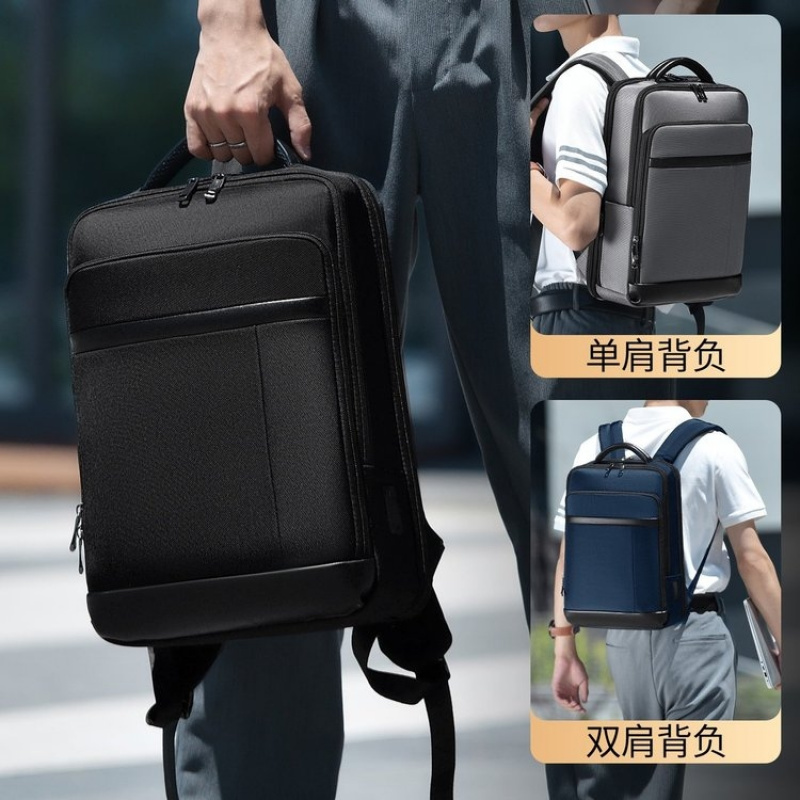 Laptop Bag Waterproof - حقيبة ظهر رجالية للأعمال والكمبيوتر المحمول