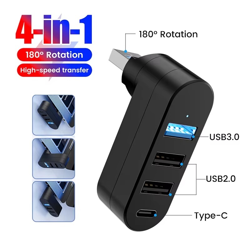Laptop Accessories Price - موزع USB 3.0 صغير بأربعة منافذ
