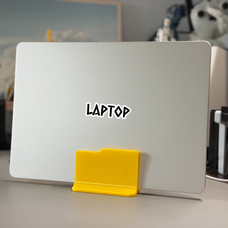 Laptop Accessories Distributor - حامل لابتوب عمودي، قطعة واحدة، حامل