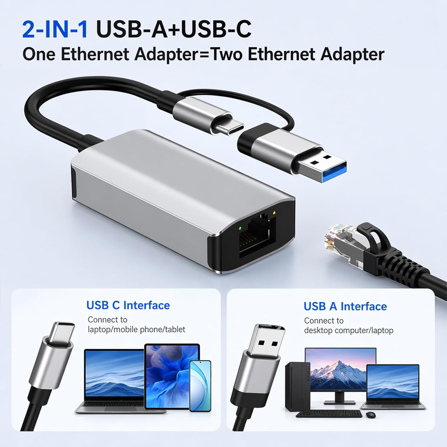 محول إيثرنت LAN من نوع USB 3.0 - مراجعة Laptop Accessories Price وسعره
