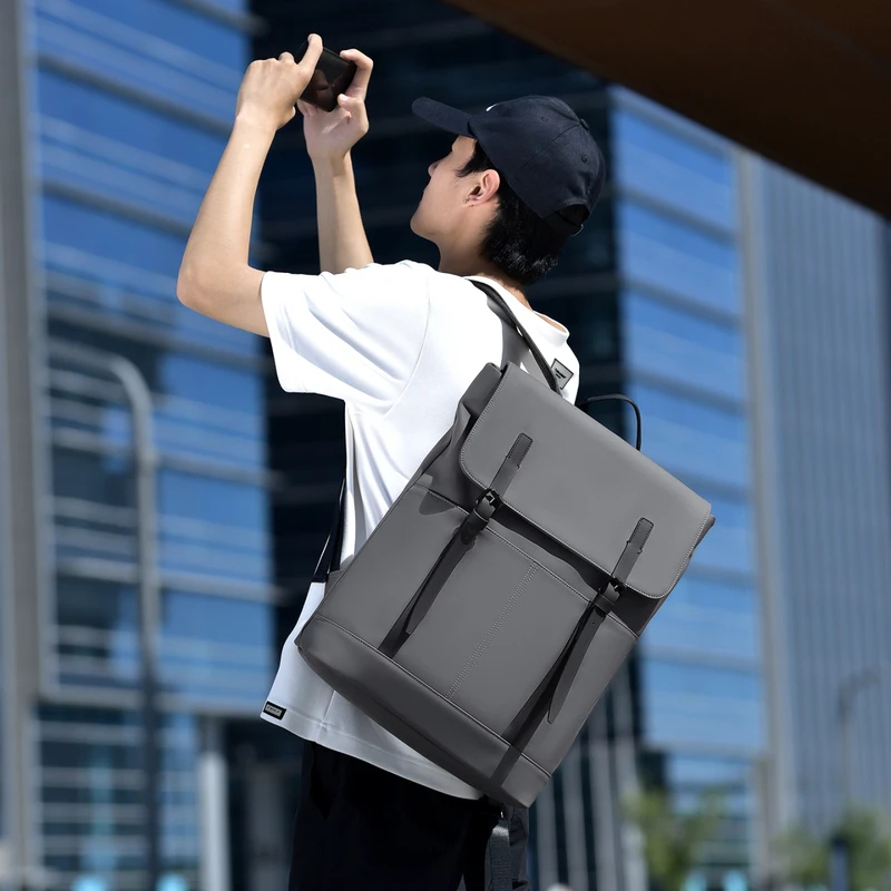 حقيبة ظهر رجالية عصرية جديدة ل - مراجعة Laptop Bag Waterproof وسعره