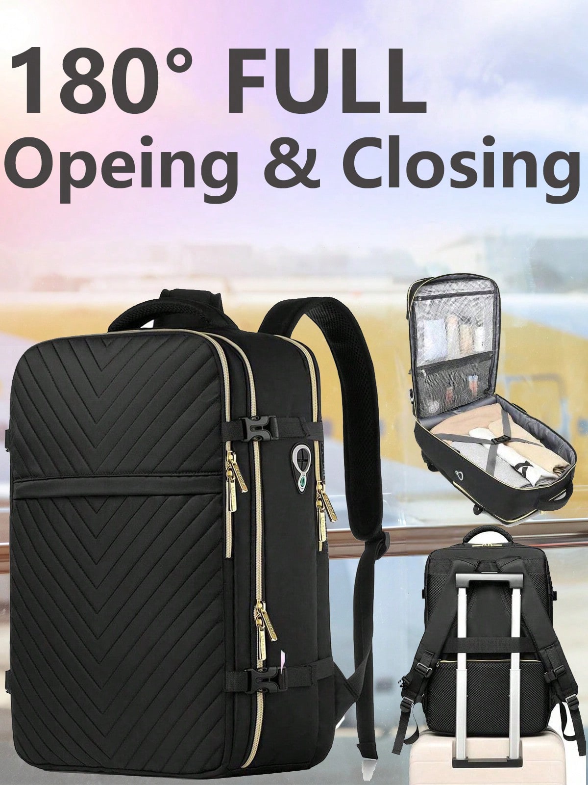 حقيبة ظهر كبيرة للسفر - معتمدة - مراجعة Laptop Bag Waterproof وسعره