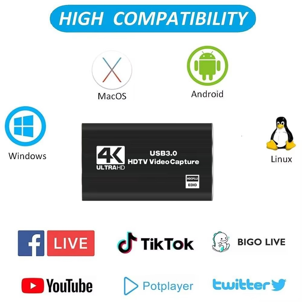بطاقة التقاط الفيديو Roreta 4K - مراجعة Monitor Portable Usb وسعره