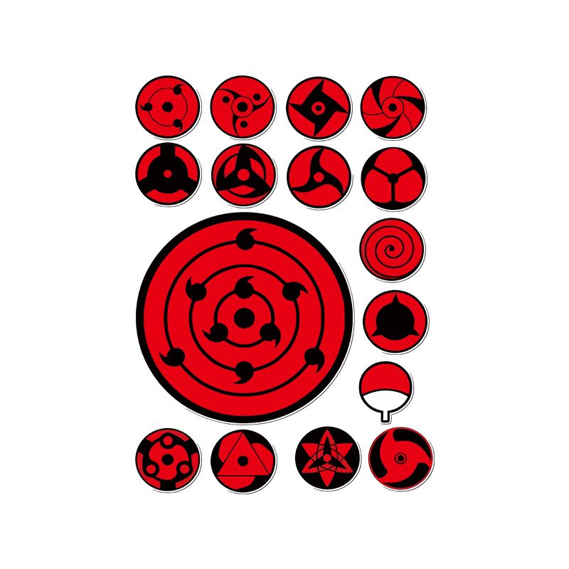 مجموعة ملصقات شارينجان آي مقطو - مراجعة Laptop Accessories Price وسعره