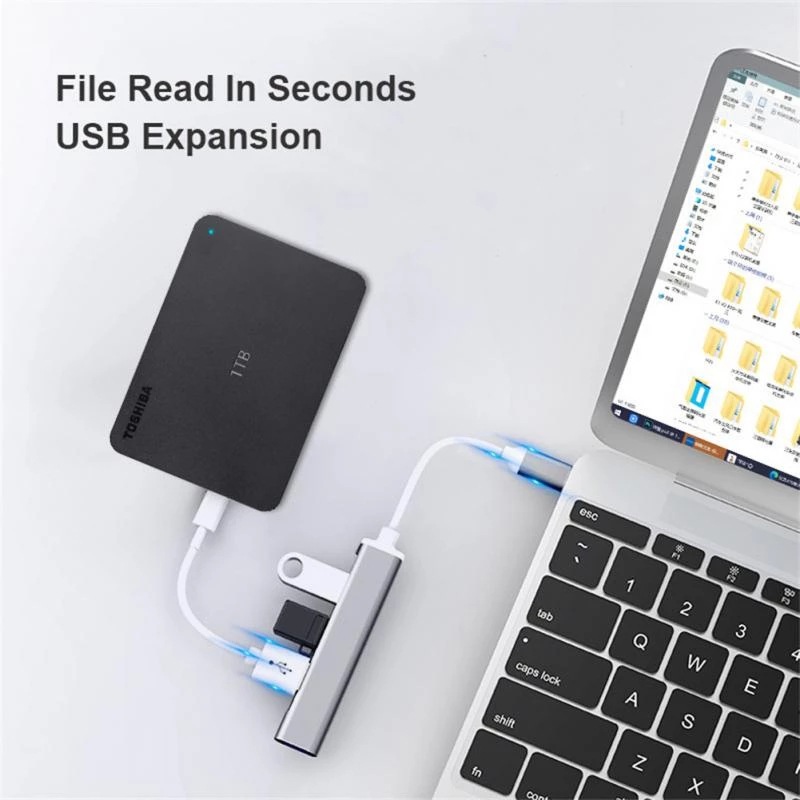موزع موصل Type-C متعدد الوظائف - مراجعة Laptop Accessories Price وسعره