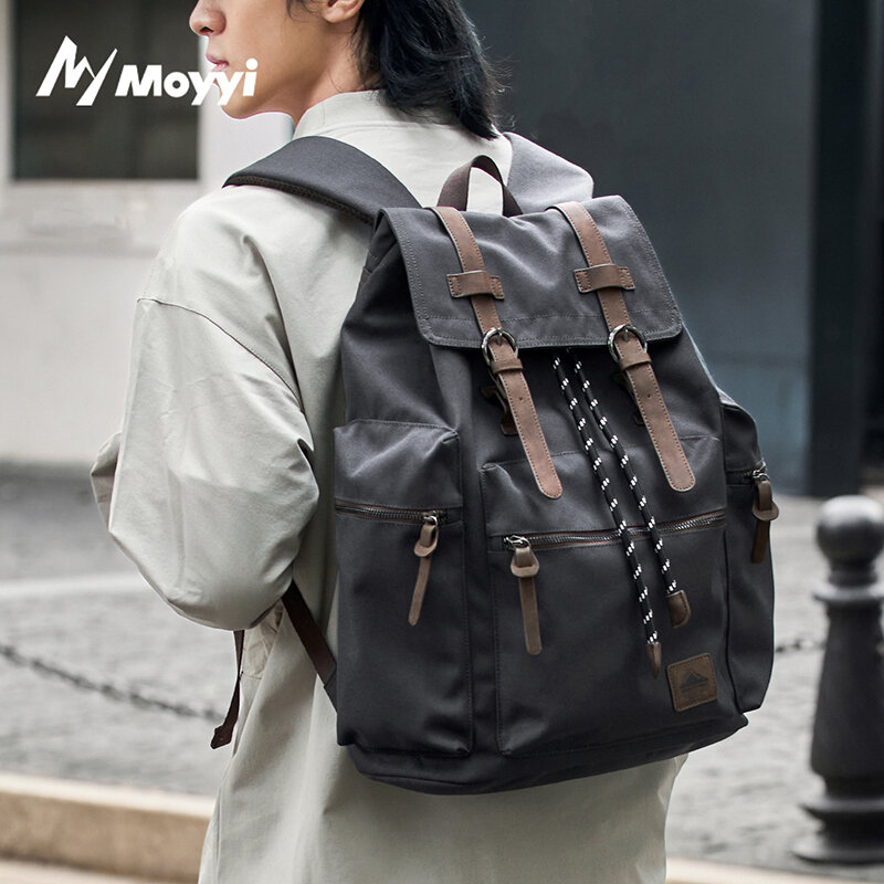 حقيبة ظهر كبيرة من MOYYI بسعة  - مراجعة Laptop Bag Waterproof وسعره
