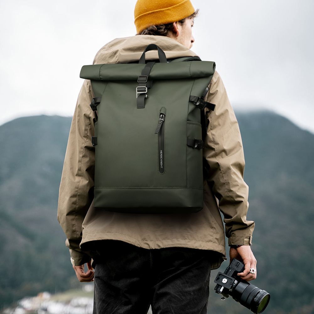 حقيبة ظهر رجالية من Heroic Kni - مراجعة Laptop Bag Waterproof وسعره