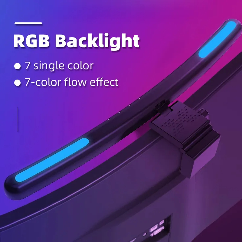 شريط ضوء LED منحني ، مصباح شاش - مراجعة Monitor Portable Usb وسعره